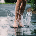 hoe lang duurt het voordat regenwater in de grond zakt?